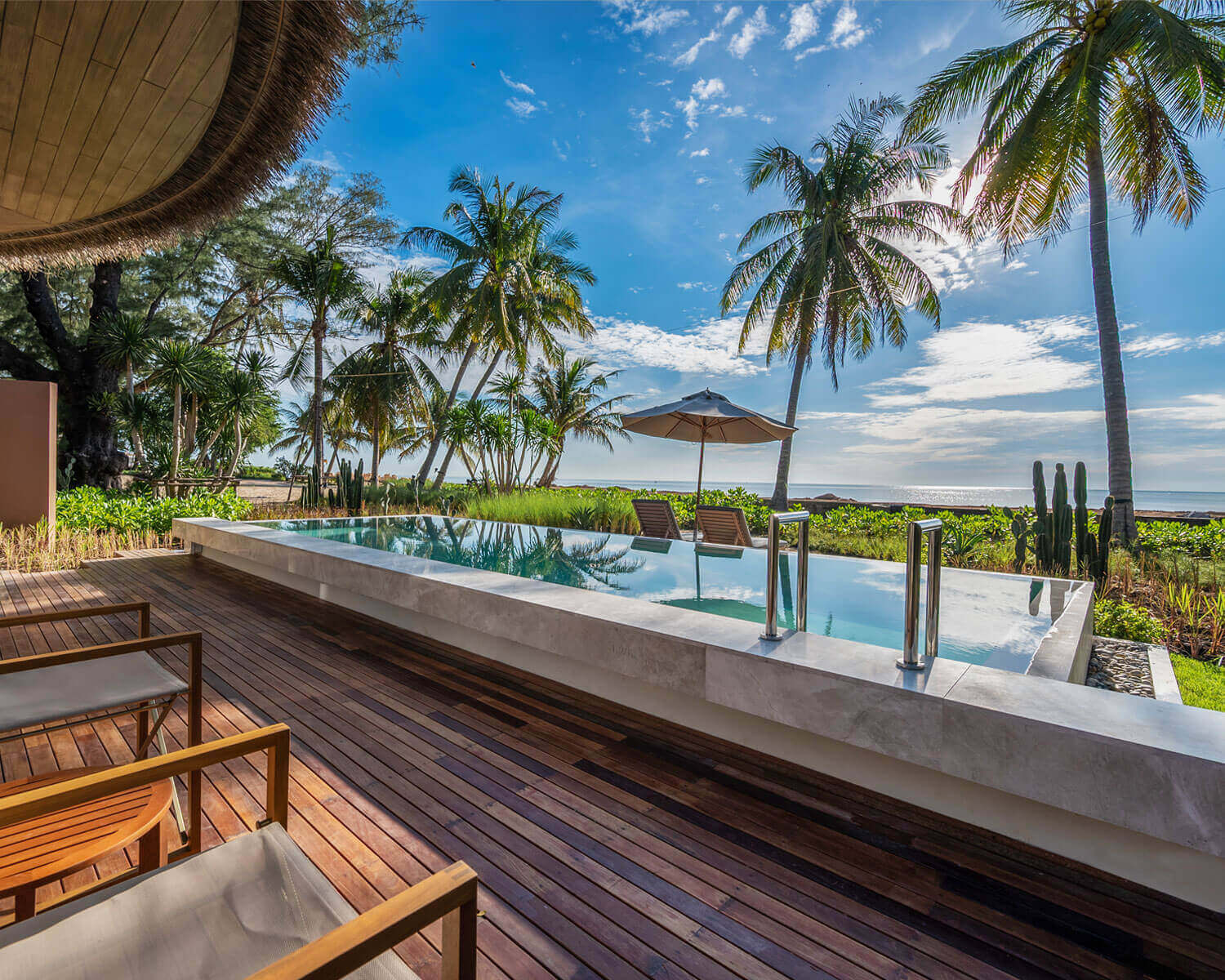 Large terrace