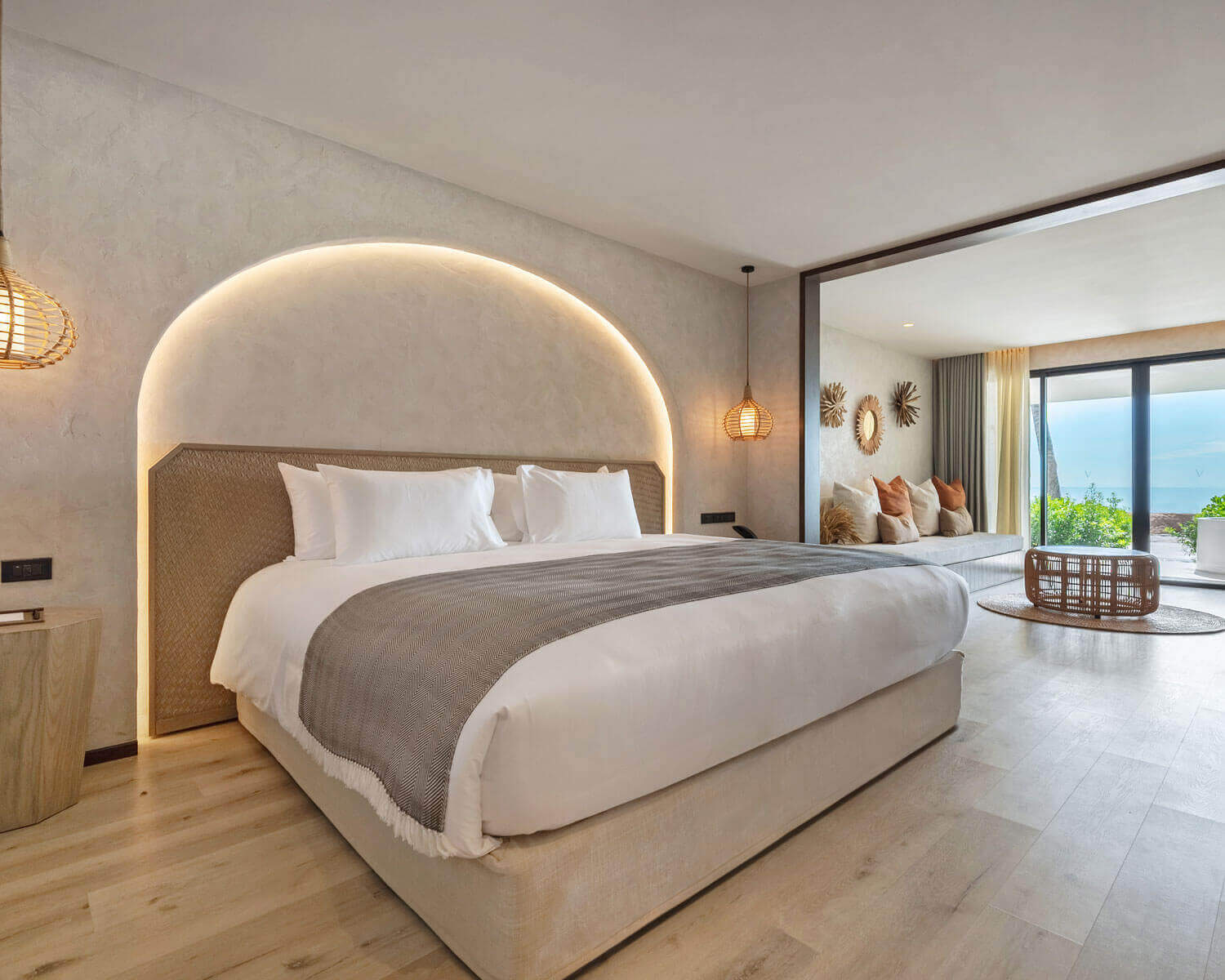 Beachfront mini suite
