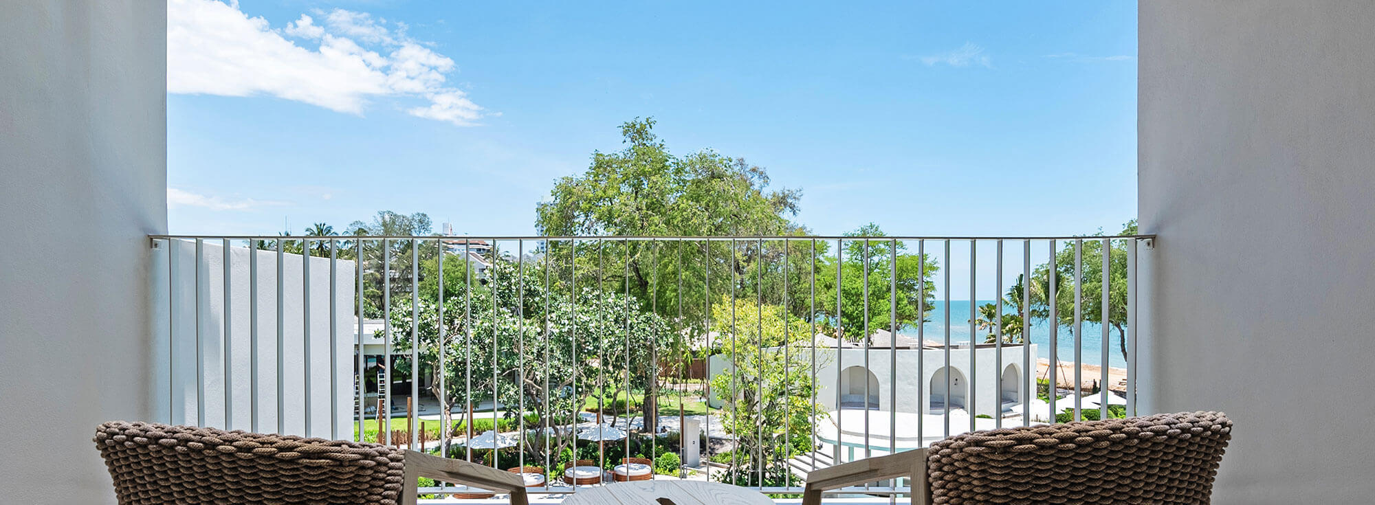 Private balcony