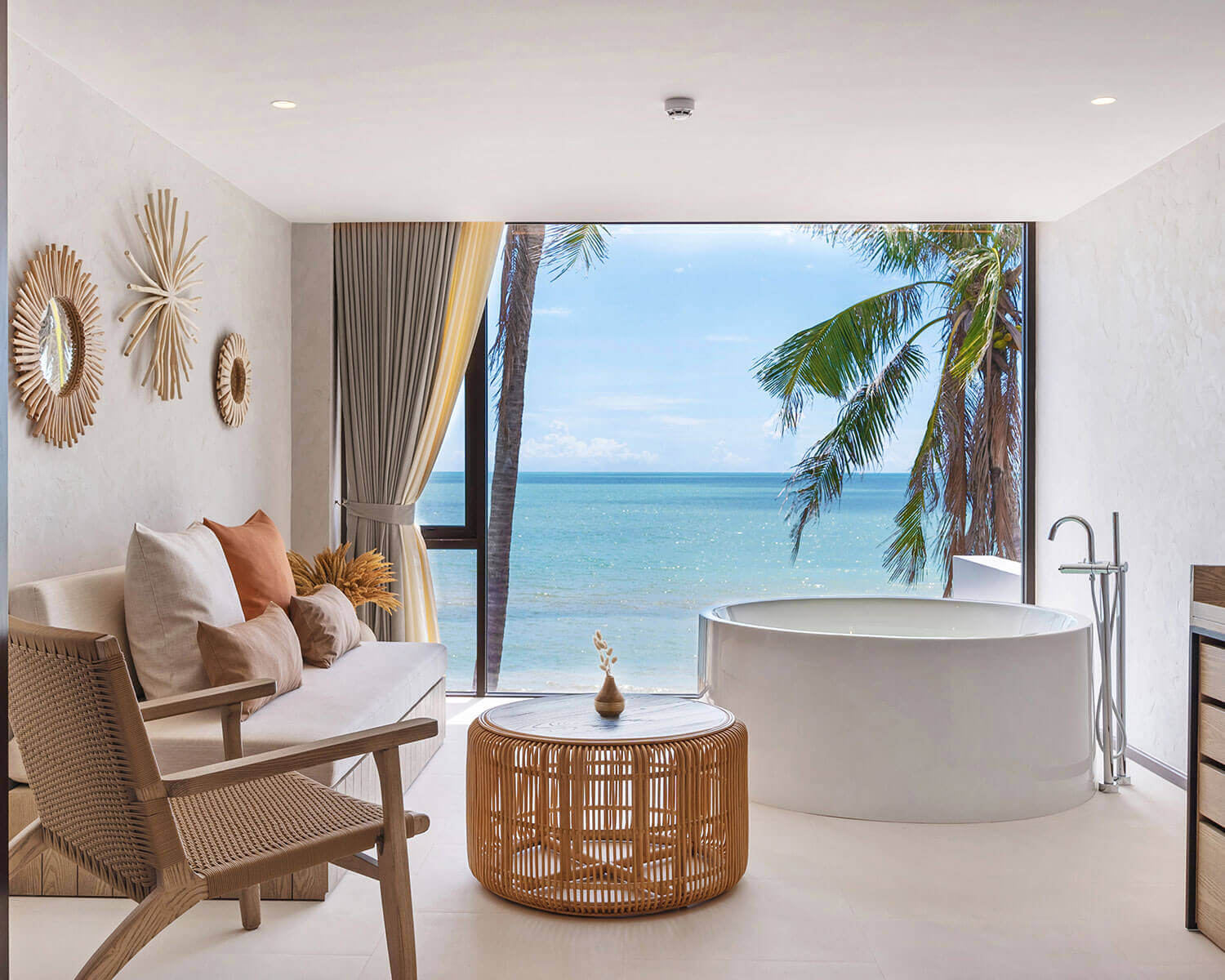 Sky beachfront