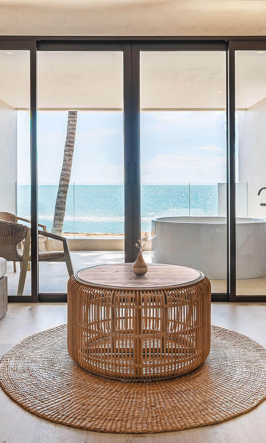 Luxury beachfront resort